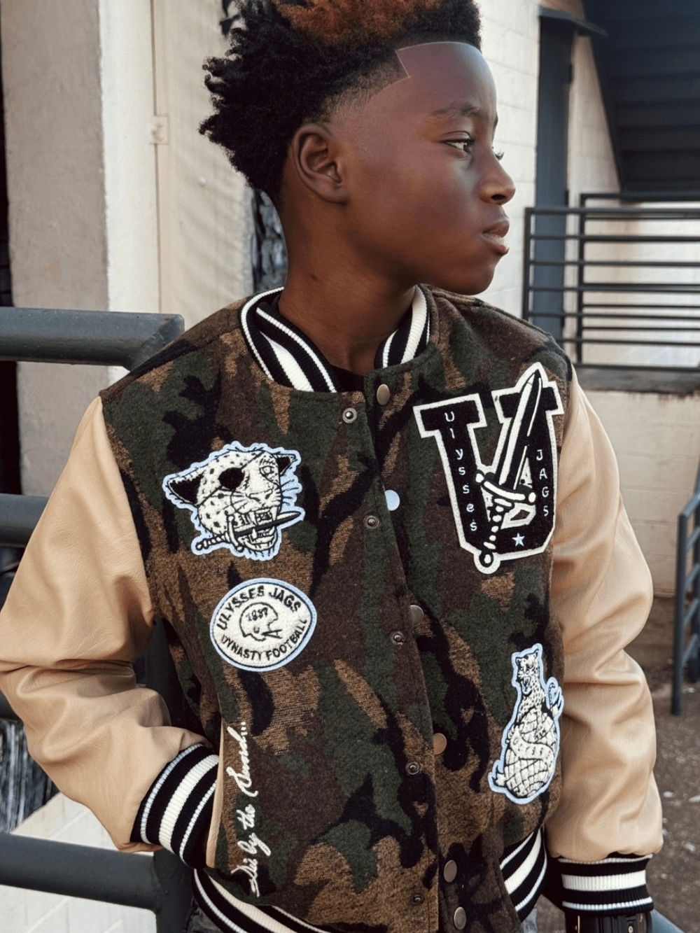 Jordan Craig Kids Life Of Vice Varsity Jacket - Picture 2 of 4